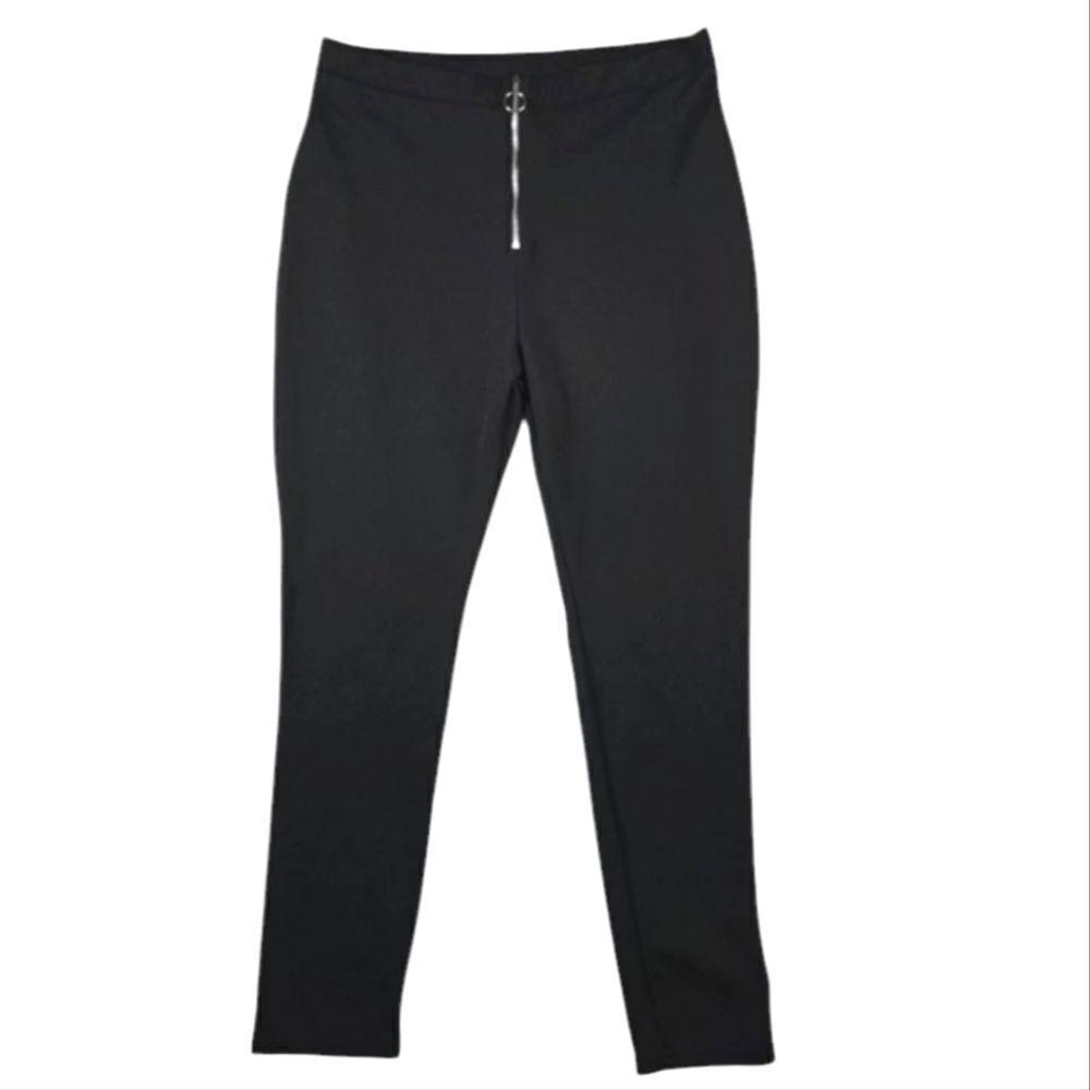 Boohoo Front ZIP Leggings SIZE 14